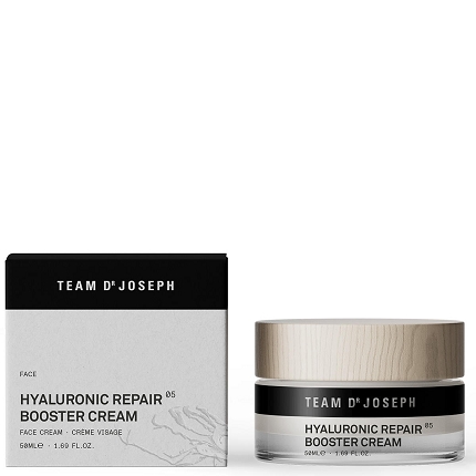 HYALURONIC REPAIR BOOSTER CREAM - Una cura del viso di lusso e altamente efficace per una pelle esigente. I super antiossidanti rendono la pelle tonica e liscia e possono favorire il rinnovamento cellulare.