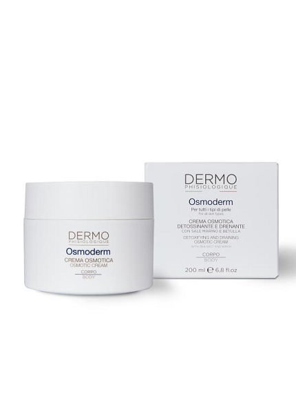 Crema Osmotica Detossinate e Drenante - Osmoderm Crema Osmotica è una crema gel dalla texture leggera e a rapido assorbimento che esercita un'azione drenante, detossinante e idratante su tutto il corpo grazie a una sinergia attivi di origine marina.