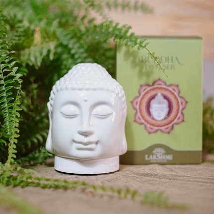 BUDDHA DIFFUSER - Diffusore con lampada multicolore.