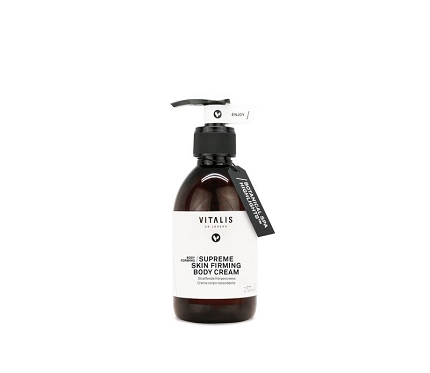 SUPREME SKIN FIRMING BODY CREAM - Questa crema corpo tonificante e rassodante esalta con un'esperienza rivoluzionaria di trattamento. Estratti di alghe marine e cipresso donano una piacevole sensazione di una pelle tonificata e rassodata.